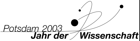 Potsdam 2003 Jahr der Wissenschaft