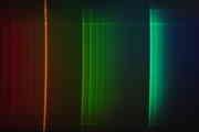 Spektrum einer Natrium-Lichtquelle am Sp...