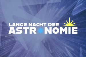 Logo "Lange Nacht der Astronomy" (Long Night of Astronomy)