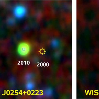 Region around the new brown dwarfs