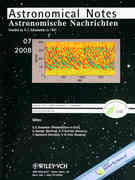 Front cover of issue 7/2008 of Astronomi...