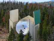 Sub-millimeter radio telescope on Mount ...