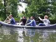 Betriebsausflug 1999 in den Spreewald.<P...