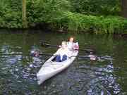 Betriebsausflug 1999 in den Spreewald.<P...