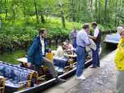 Betriebsausflug 1999 in den Spreewald.<P...