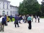 Betriebsausflug 2000. Besuch im Schloss ...