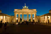 Brandenburger Tor von der Ostseite; Sept...