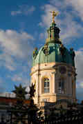 Schloss Charlottenburg, Berlin, von der ...