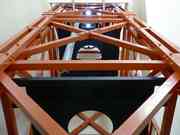 Einsteinturm, Holzkonstruktion des Teles...