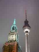 Marienkirche und Fernsehturm, Berlin, 15...