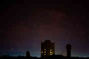 GREGOR telescope dome at night, Tenerife...