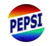 PEPSI logo.
...