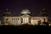 Reichstag Berlin bei Nacht; 27.10.2005<b...