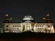 Berliner Reichstag, Weihnachten 2004<P>P...