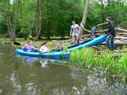 Betriebsausflug 2005 in den Spreewald.<P...