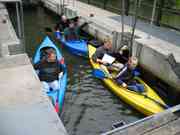 Betriebsausflug 2005 in den Spreewald.<P...