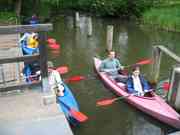 Betriebsausflug 2005 in den Spreewald.<P...