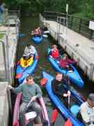 Betriebsausflug 2005 in den Spreewald.<P...