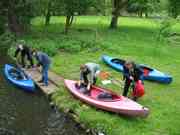 Betriebsausflug 2005 in den Spreewald.<P...