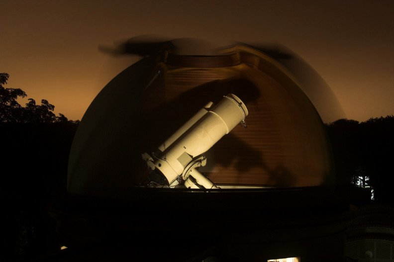 The 70cm telescope in the Western dome