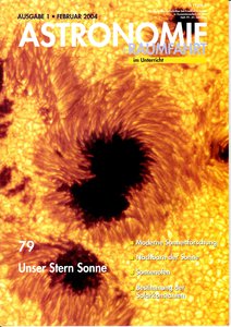 Astronomie und Raumfahrt im Unterricht 2004/1 Titelblatt