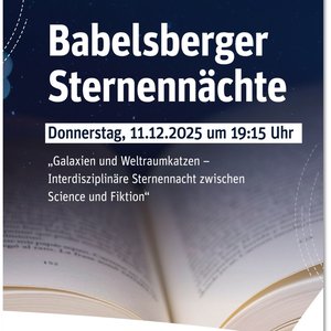 Flyer Babelsberger Sternennacht