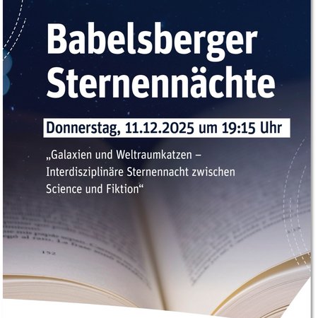 Flyer Babelsberger Sternennacht