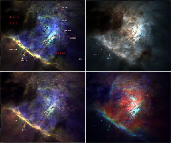 M42 color mosaic