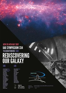 Poster for event "Rediscovering our galaxy"