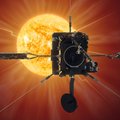 Spacecraft in front of the Sun