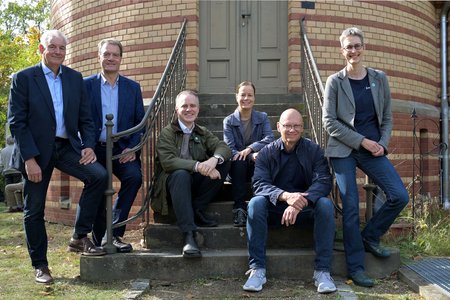 The heads of the four research institutes