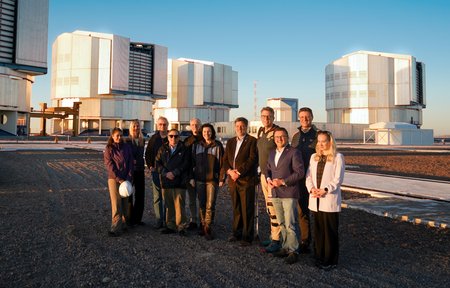 German Federal Ministry of Research visits ESO observatory in Chile