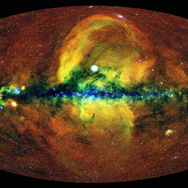 Sky map in X-ray