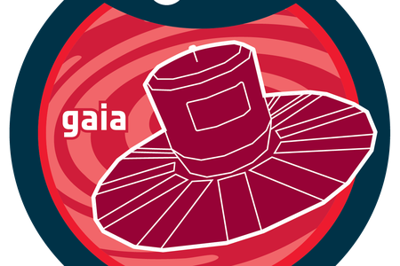 Logo of the Gaia Satellite