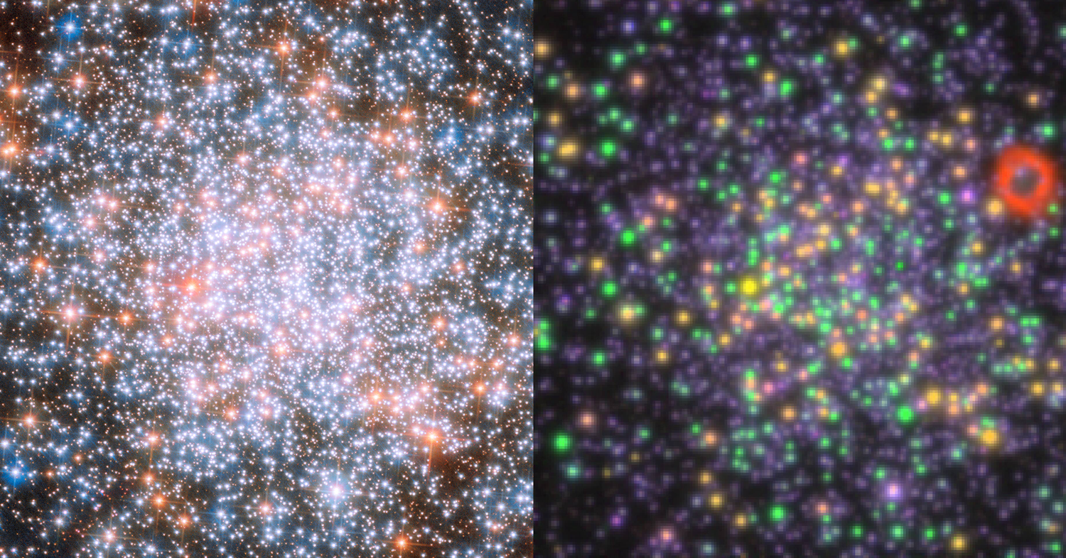 Discovery of a Planetary Nebula in a young Star Cluster