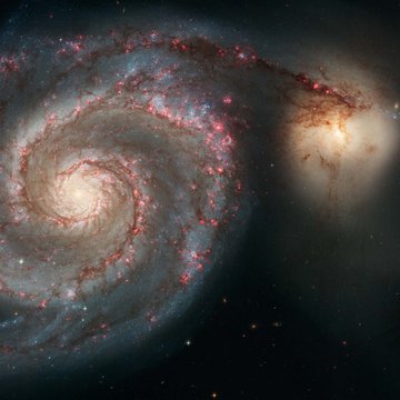 Whirlpool-Galaxie M51