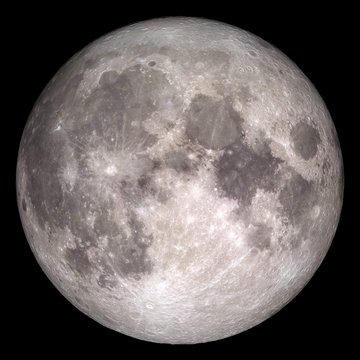 Photograph of the moon