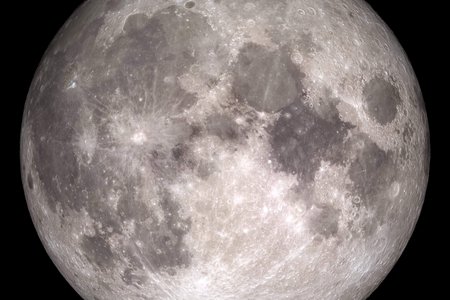 Photograph of the moon