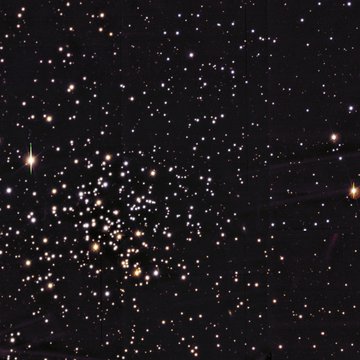 Photo stellar cluster