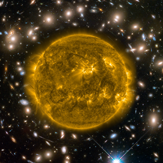 sun-and-galaxy-cluster-abell-370