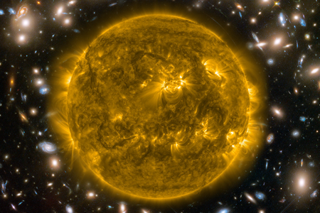 sun-and-galaxy-cluster-abell-370